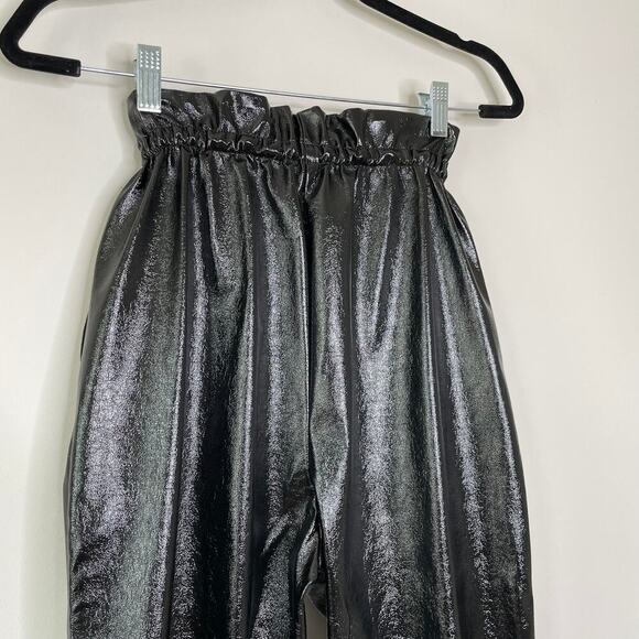 Aritzia Wilfred Jive Black Patent Pants XS - Picture 4 of 7